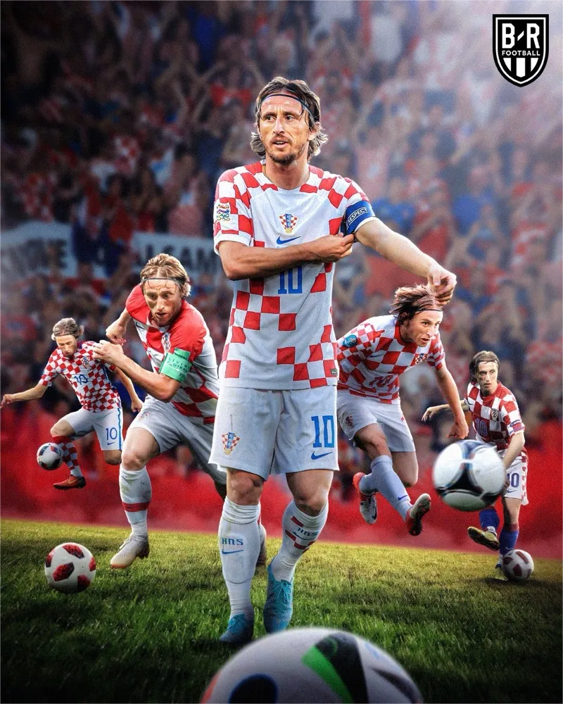 Kroatië EK 2024 Luka Modric #10 Voetbaltenue